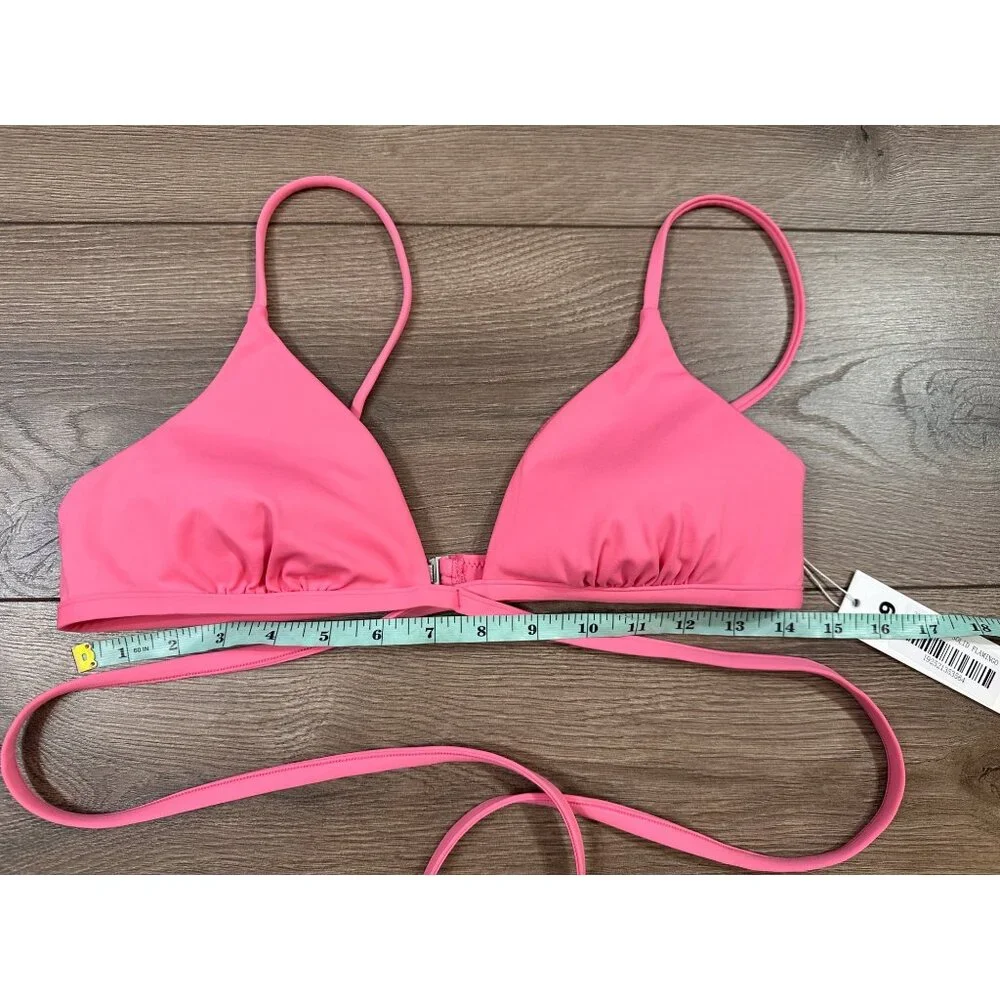 Jonathan Simkhai Harlen Strappy Bikini Top NWT M - Picture 3 of 12